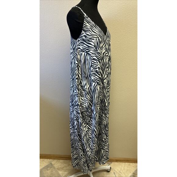 Maruca Novelo Small Sundress Dress Boho Chic Lagenlook Relaxed Festival Pockets - Picture 2 of 9